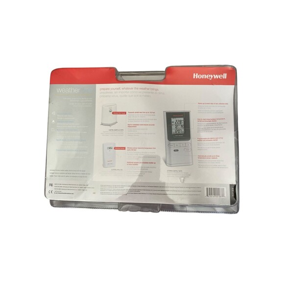 Honeywell TC150 Weathertime Wireless Rain Gauge w/Outdoor Thermometer New In Box - Picture 3 of 6